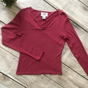 Armani X longsleeve shirt Medium